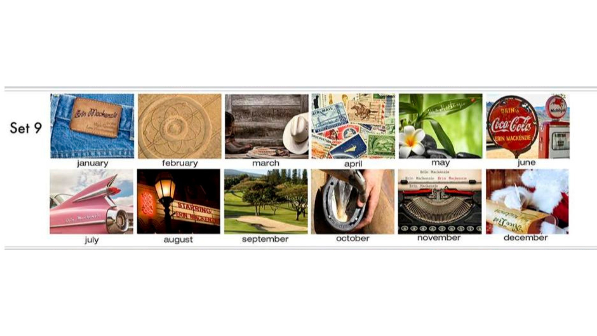 "In-the-Image" Personalized Tent Desk Calendar 21