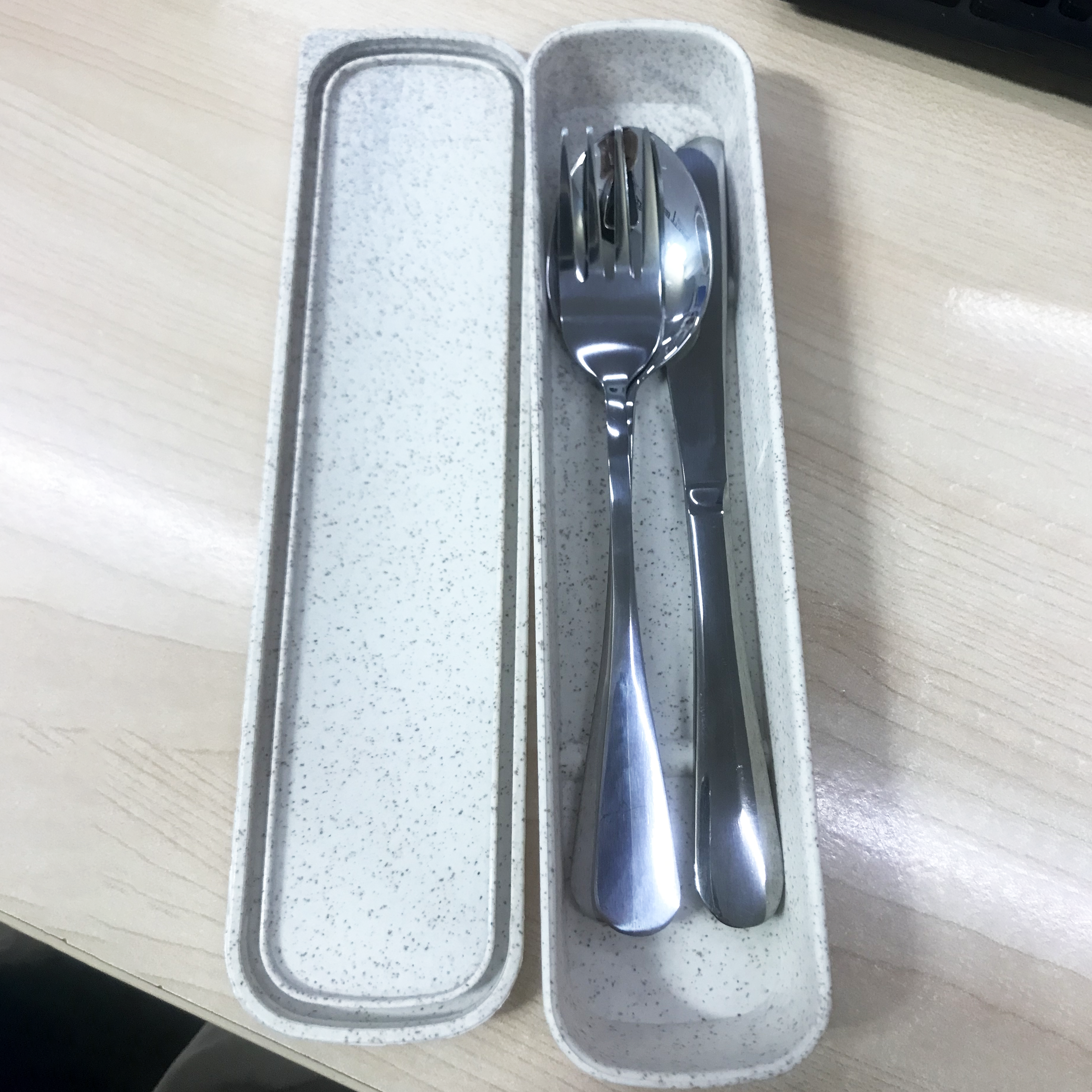 3-Piece Portable Utensils Set w/ Case 12