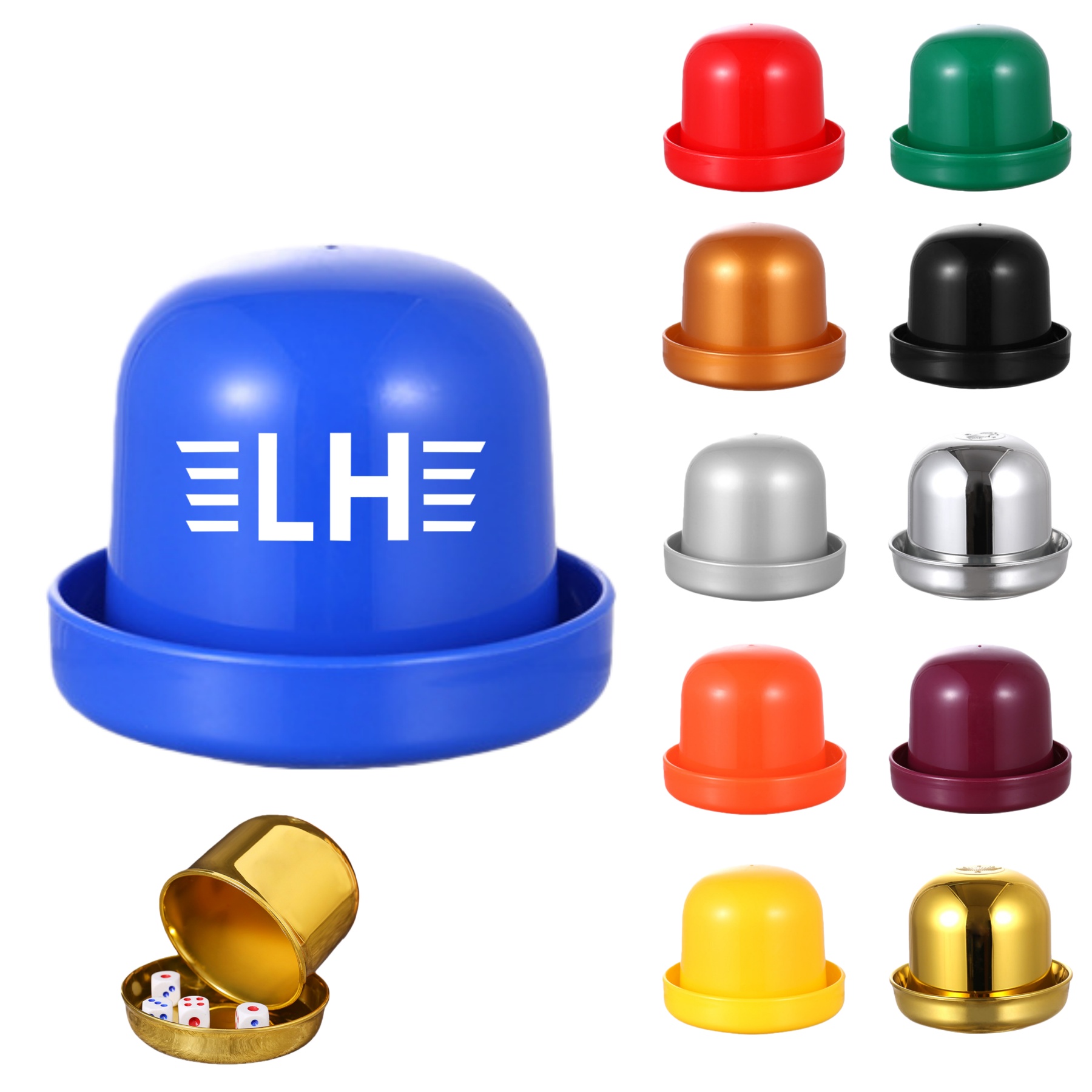 Plastic Game Dice Cup Shaker 4
