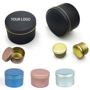 4 oz Travel Size Candle Tins with Lids 3