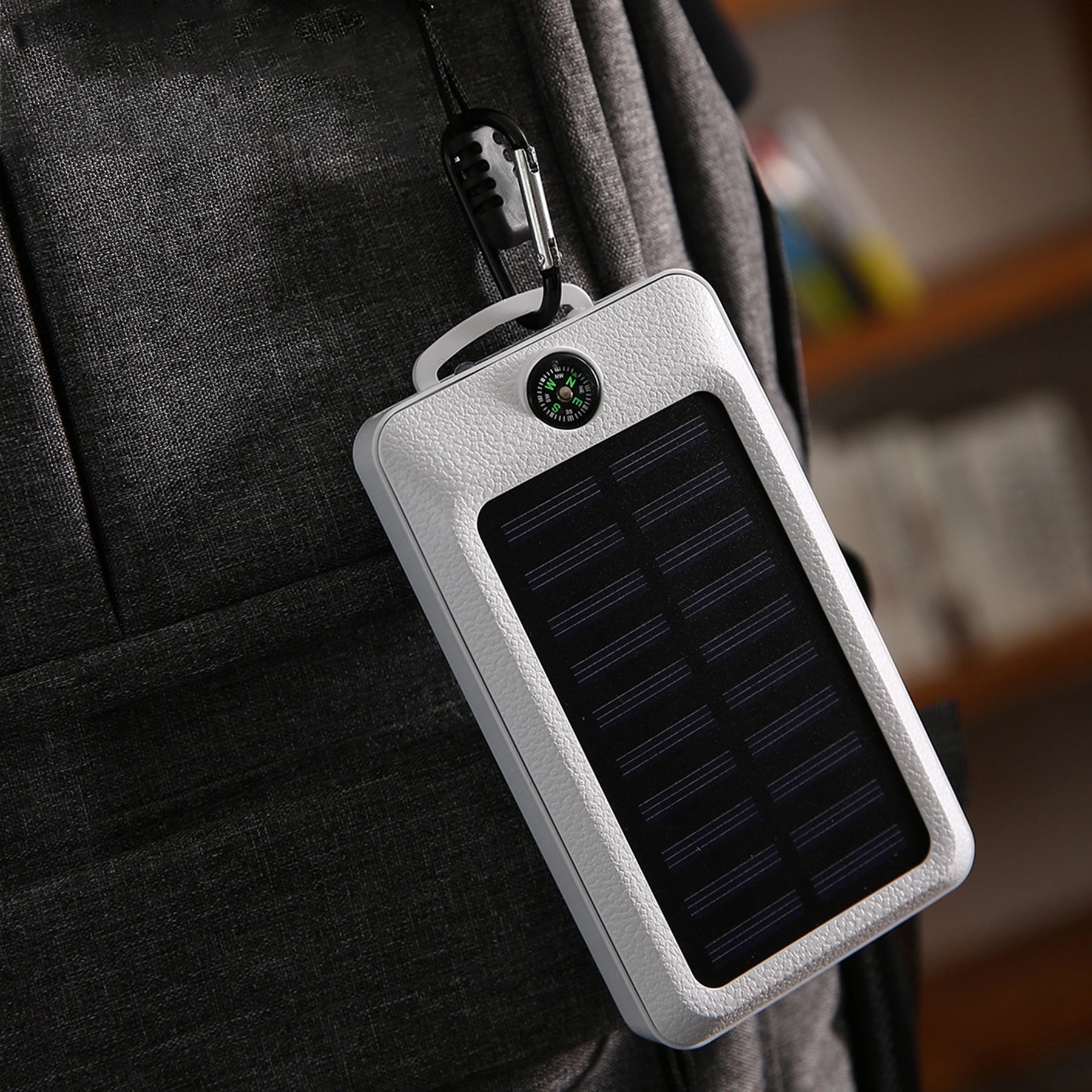 5-In-1 Multi-Fuction  Solar Charger Power Bank 3