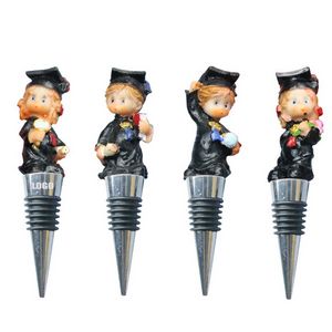 Stylish 4 Piece Doctor Wine Stopper Set 8