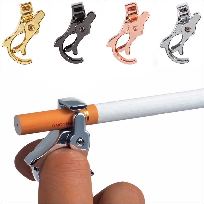 Metal Cigarette Finger Ring Holder 1