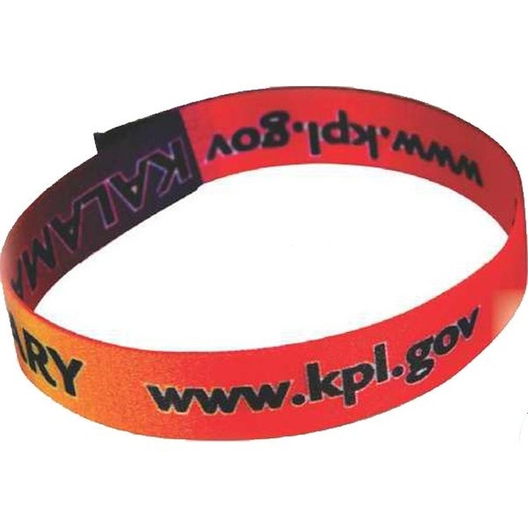 Polyester Wristband/ Dye Sublimated - 1/2"x8 1/2" 2