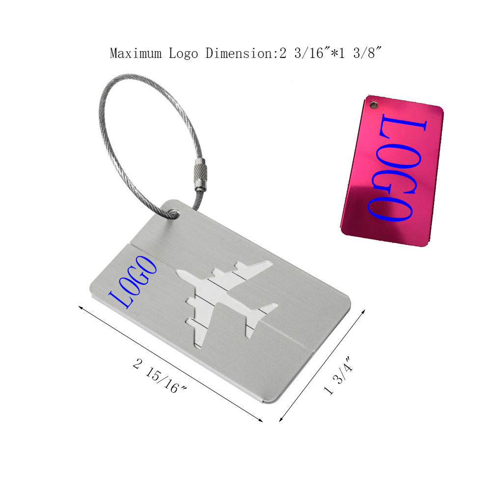 Aluminum Alloy Luggage Tags 5