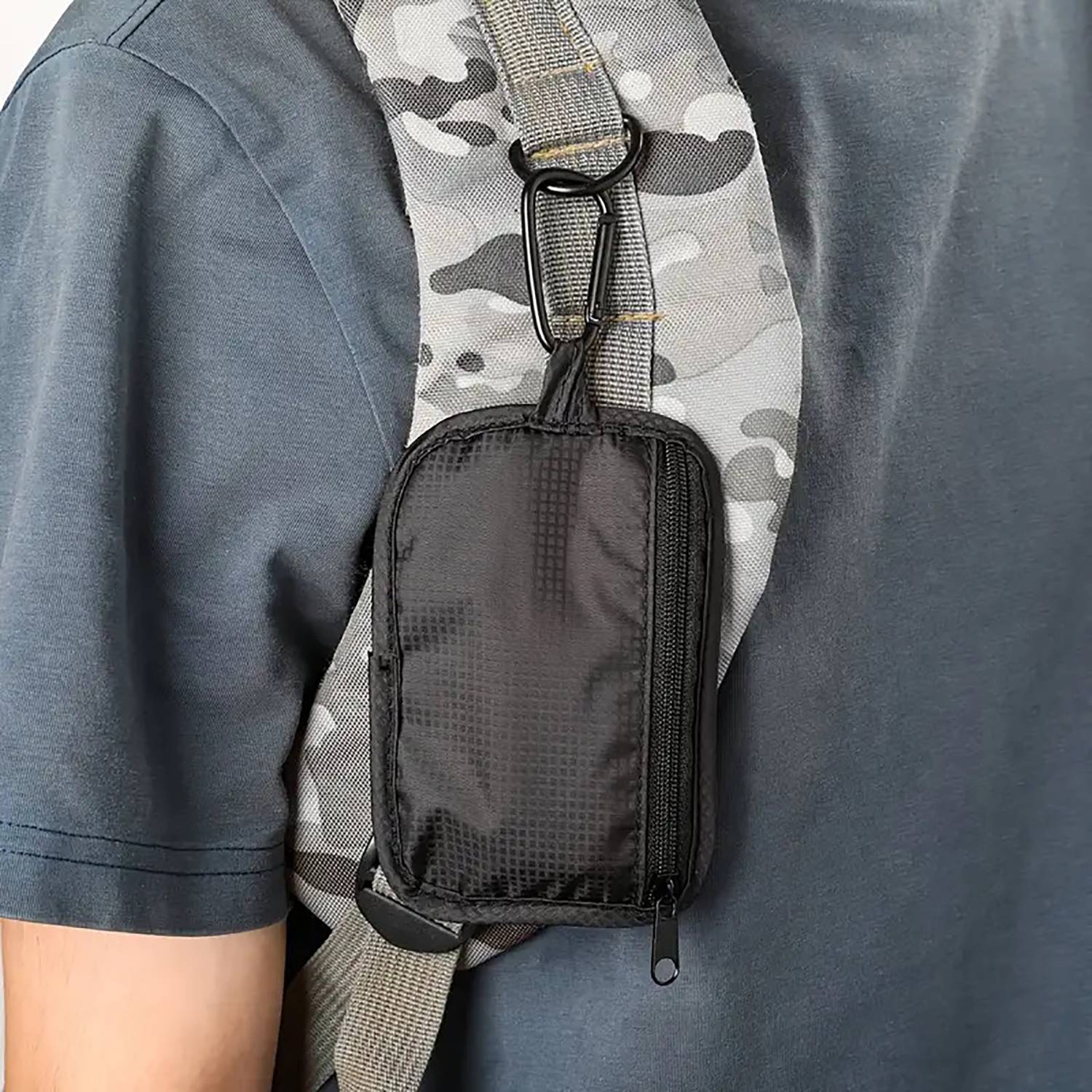 Portable Key And Coin Storage Waist Bag 8