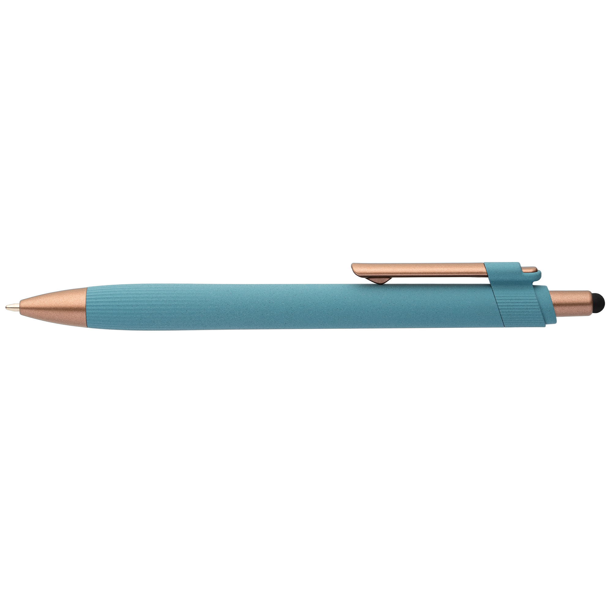 York Recycled Plastic Bronze Trim Stylus Ballpoint Pen 9