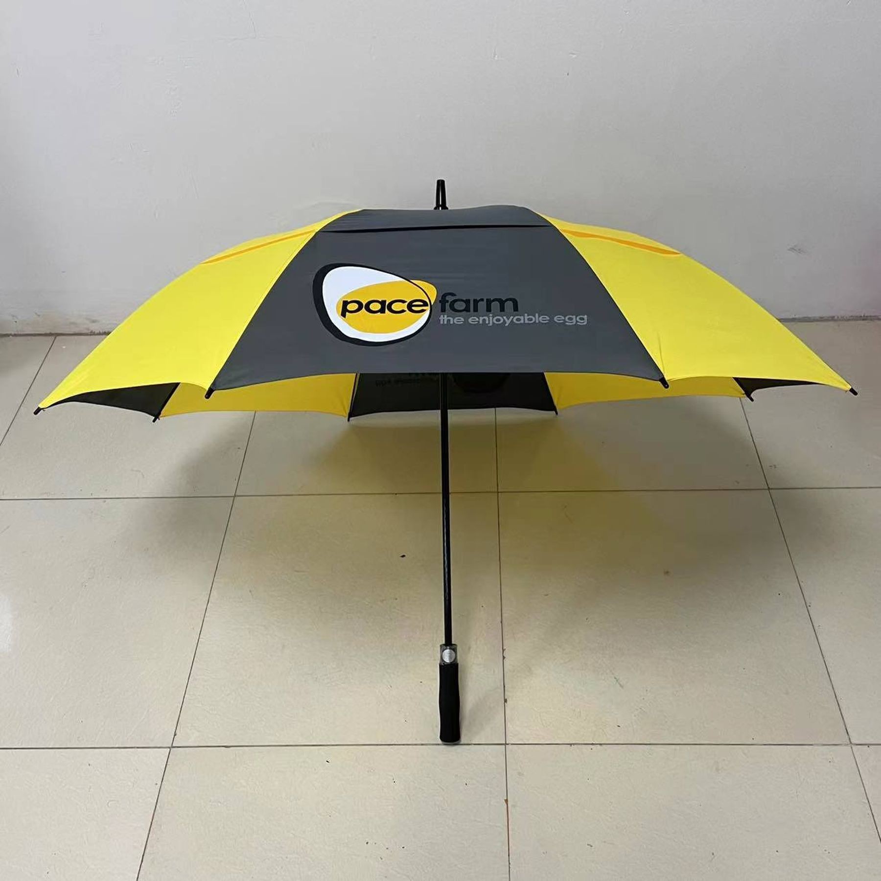 Automatic Open Windproof Golf Umbrella With Double Canopy 12