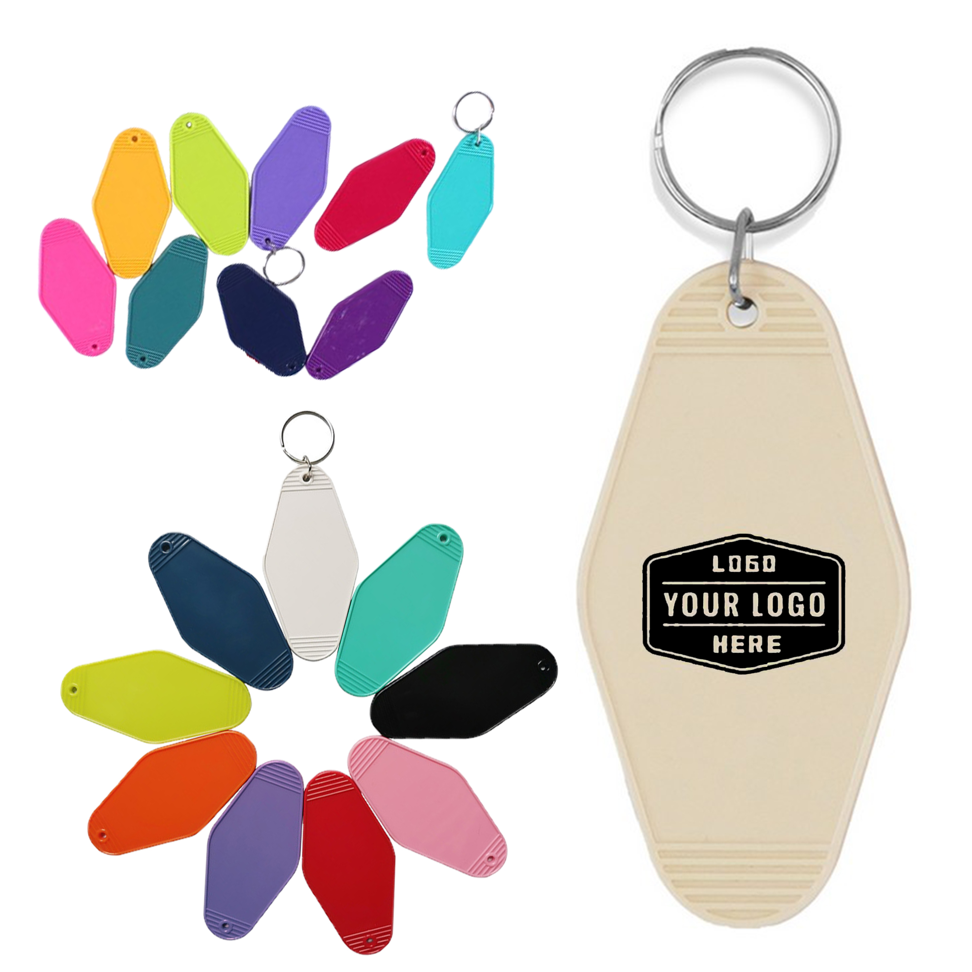 Personalized Motel Key Tag 2