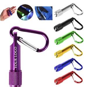 Mini Flash Light With Carabiner 4