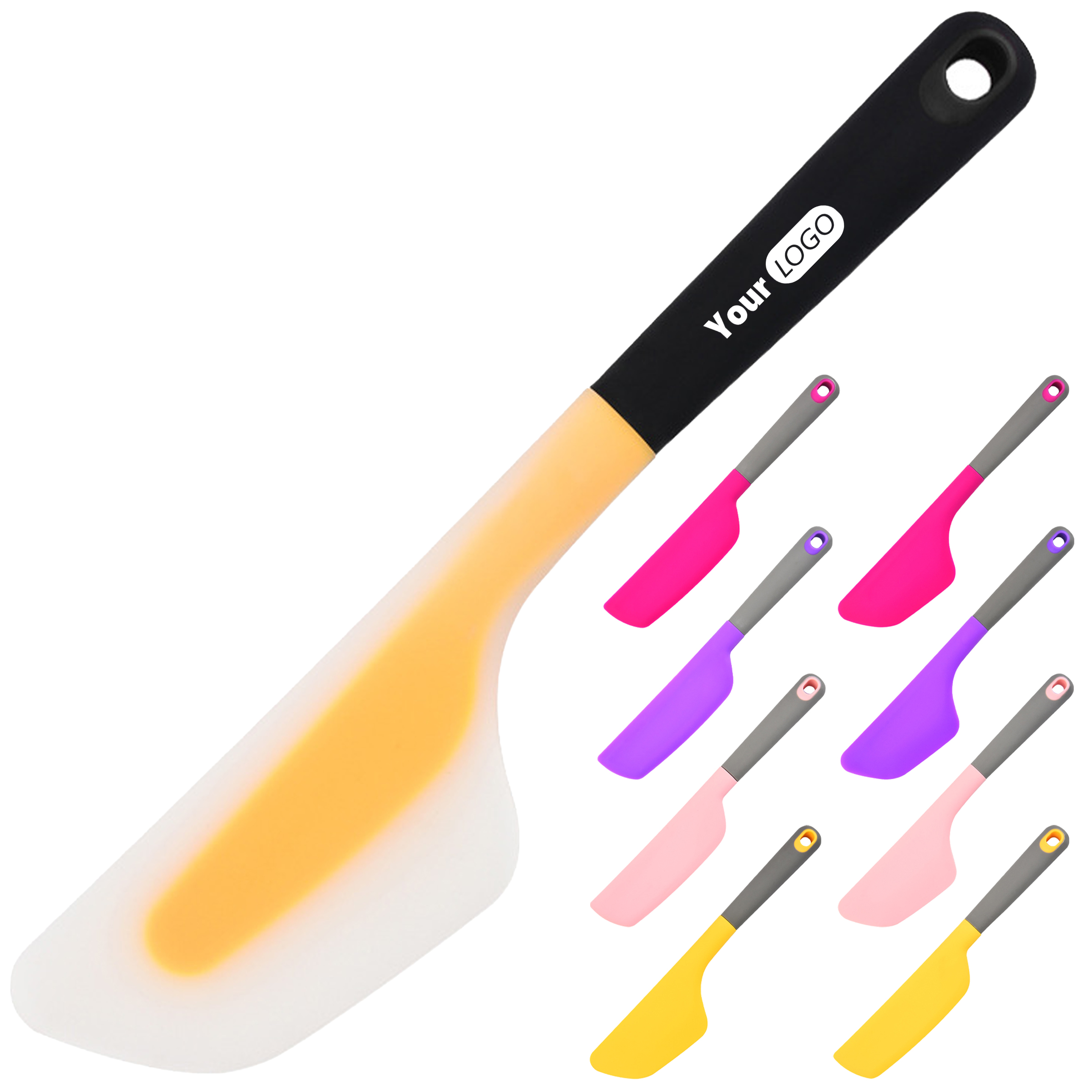 Silicone Cream Cake Scraper 7