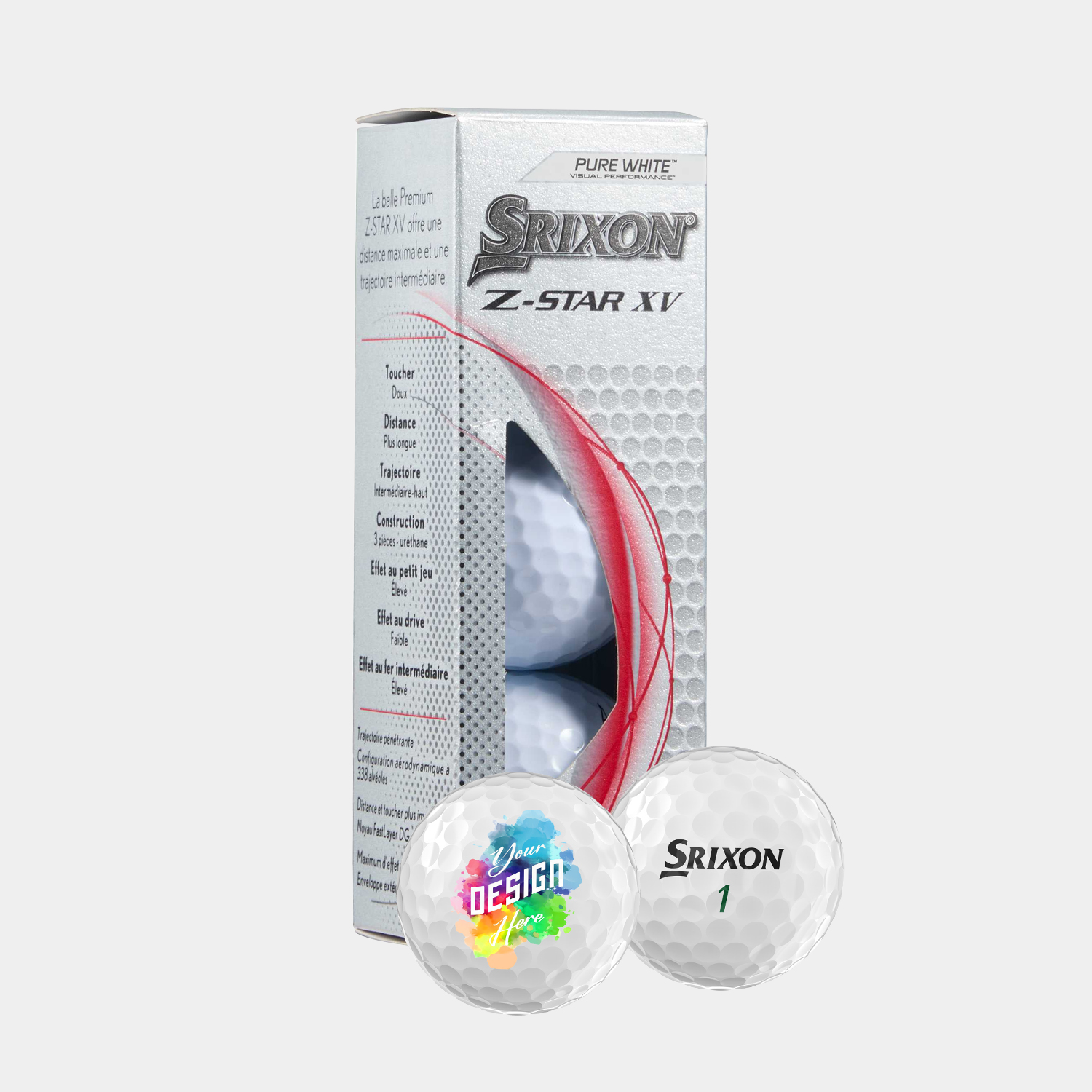 Srixon® 3 Pack Z-STAR XV Golf Balls 2