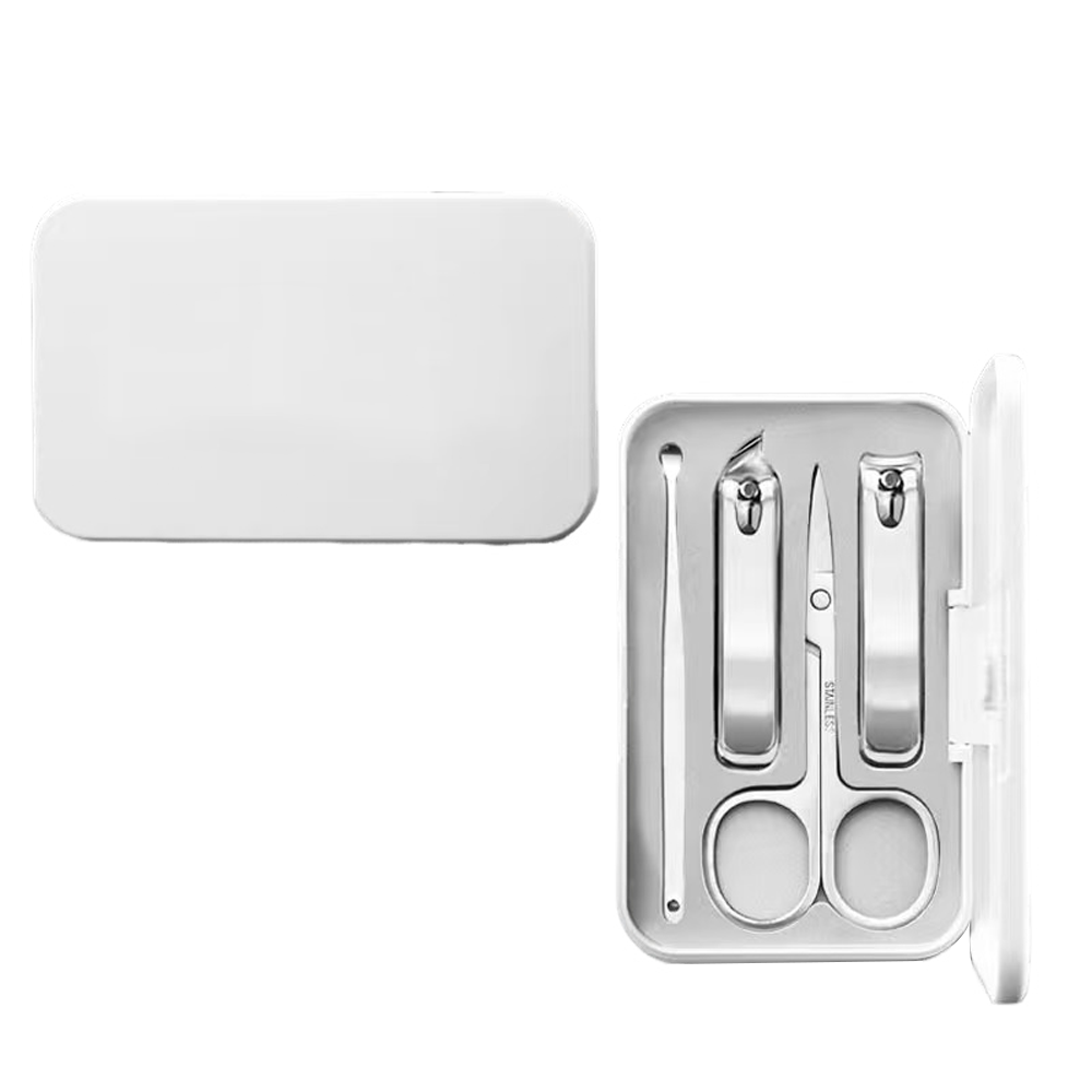 Luxury Hotel Nail Grooming Set: 7 Stainless Tools 2