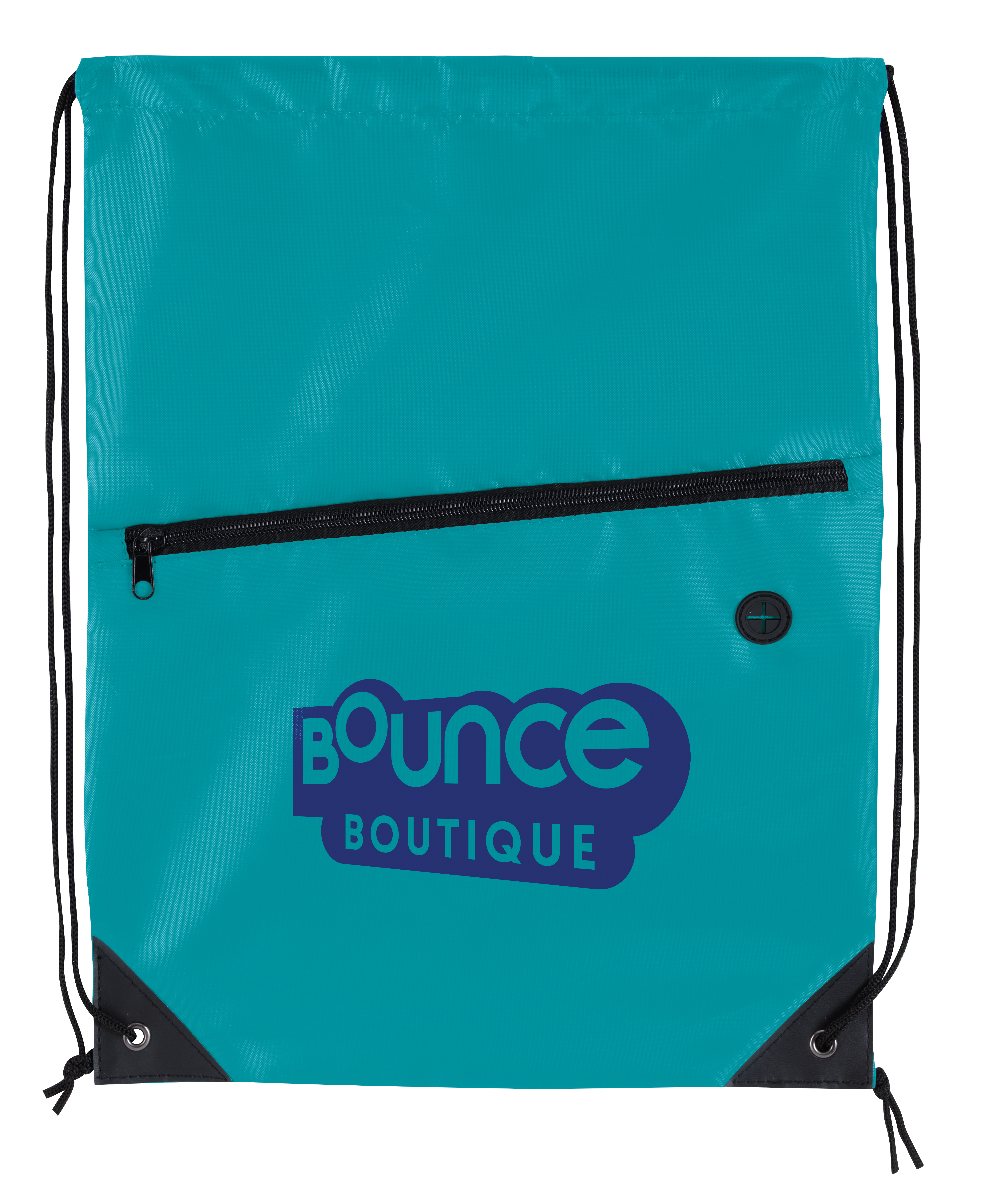 Good Value™ Front Zip Drawstring Backpack 29