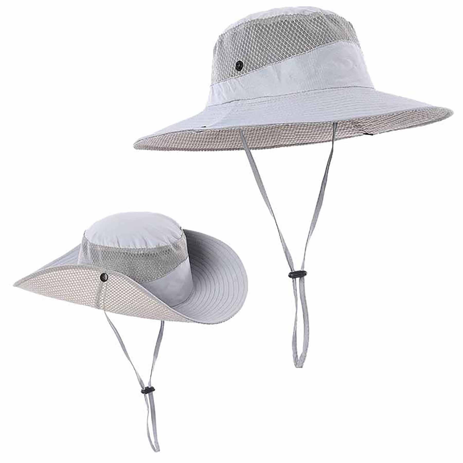 Sun Protection Mesh Boonie Bucket Hat 3