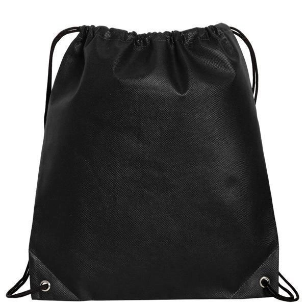 Non-Woven Drawstring Backpack - 15" x 16" 2