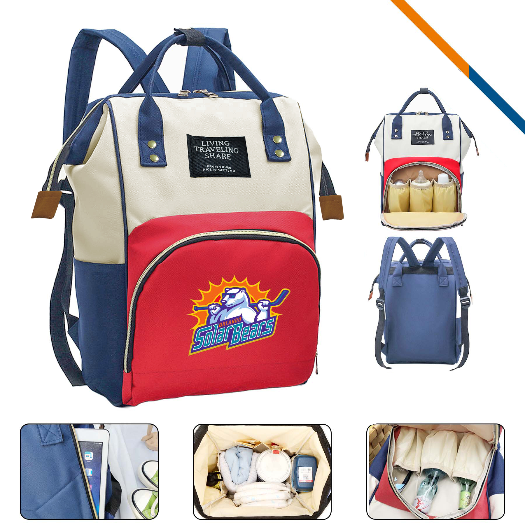 Wesley Mommy Backpack 7