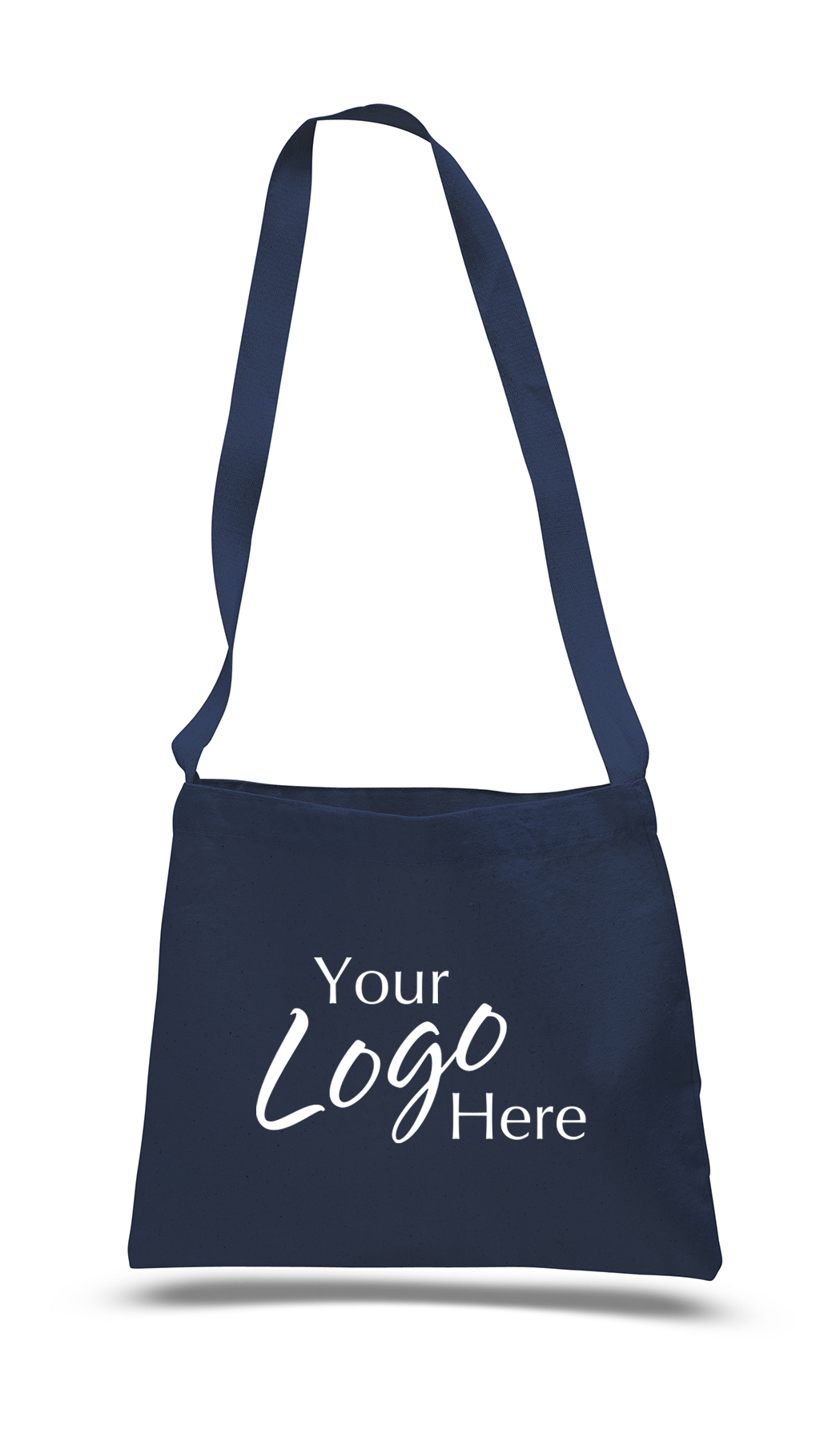 Small Canvas Messenger Bag 14" W x 12"H 7