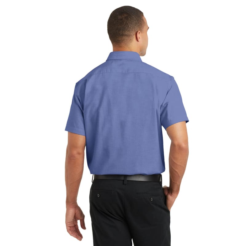 Port Authority Short Sleeve SuperPro Oxford Shirt. 13