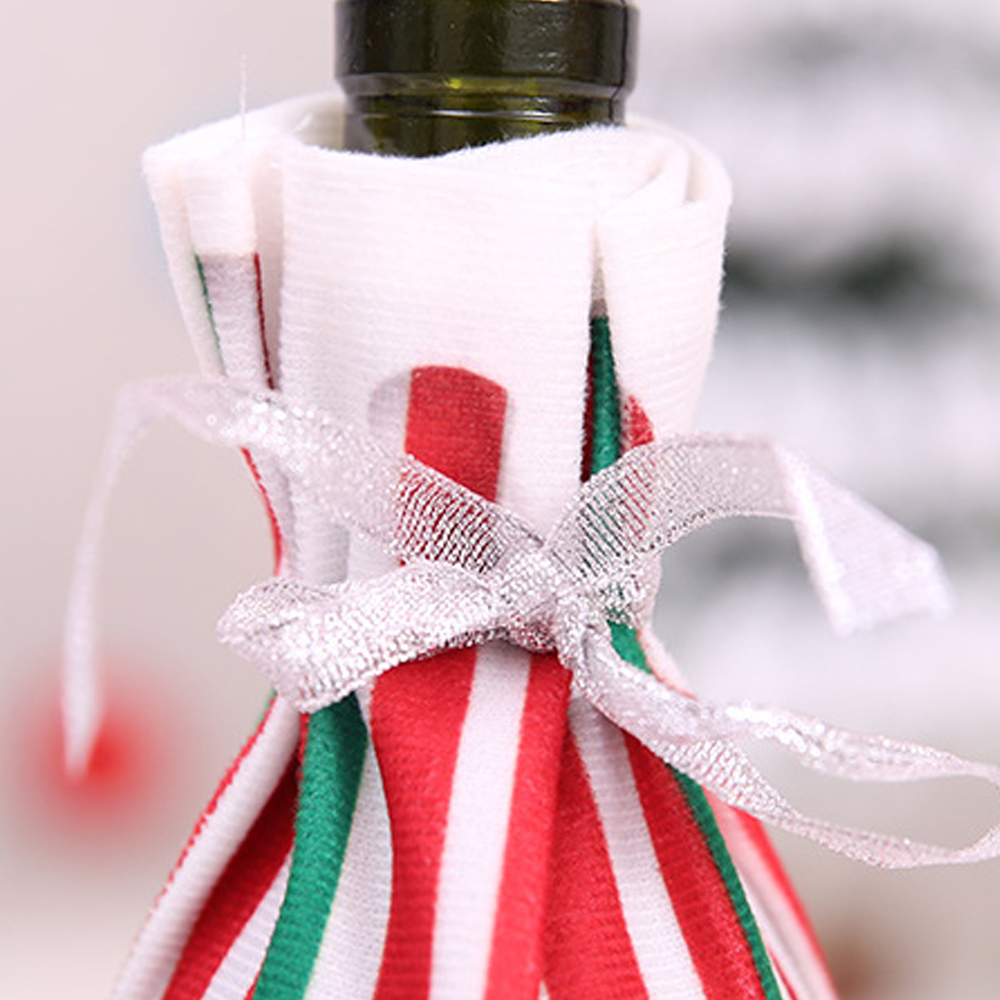 12 5/8 " Christmas Wine Bottle Covers 4