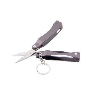 Folded Scissors Pen With Flashlight 4