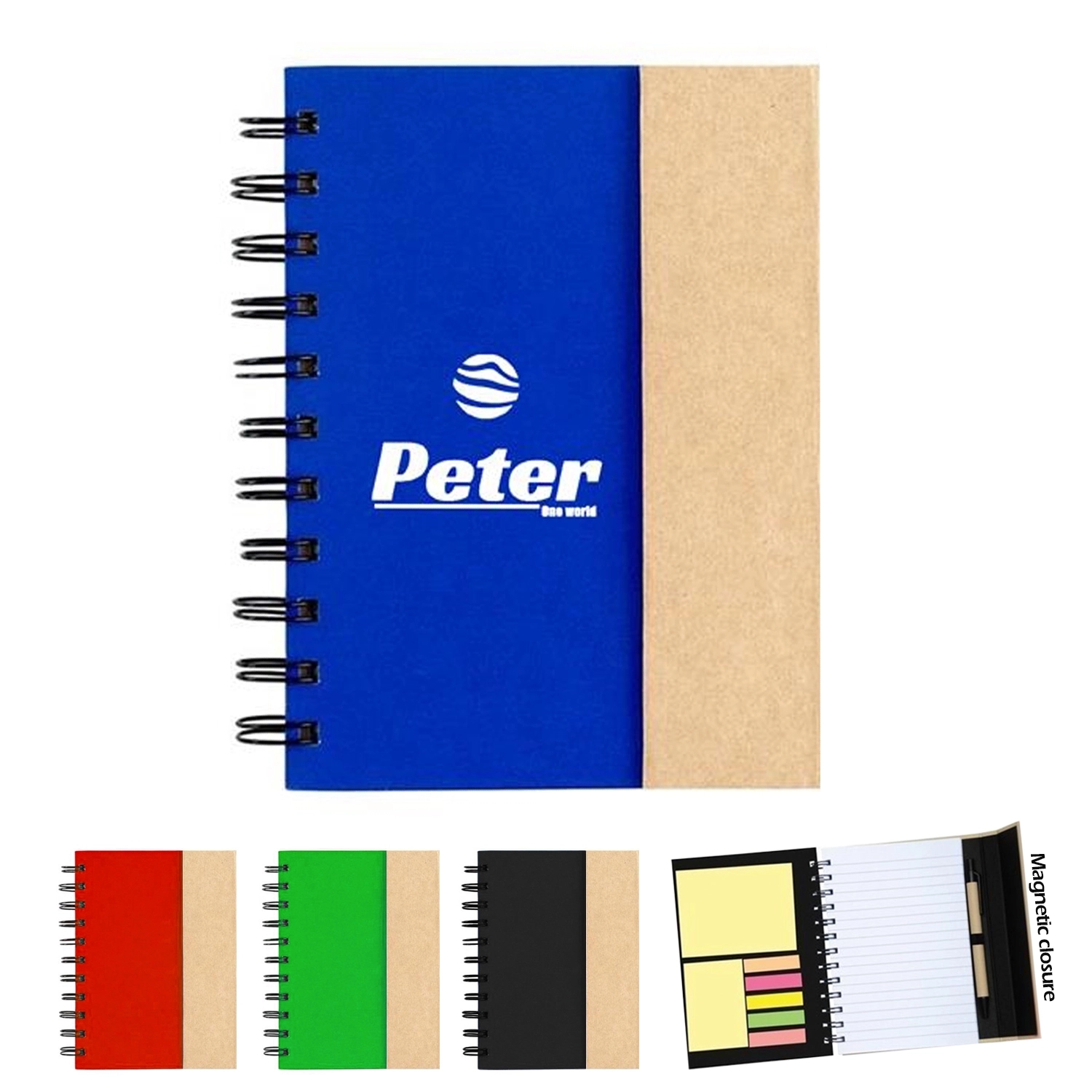 Notepad With Pen In Holder And Sticky Notes 2