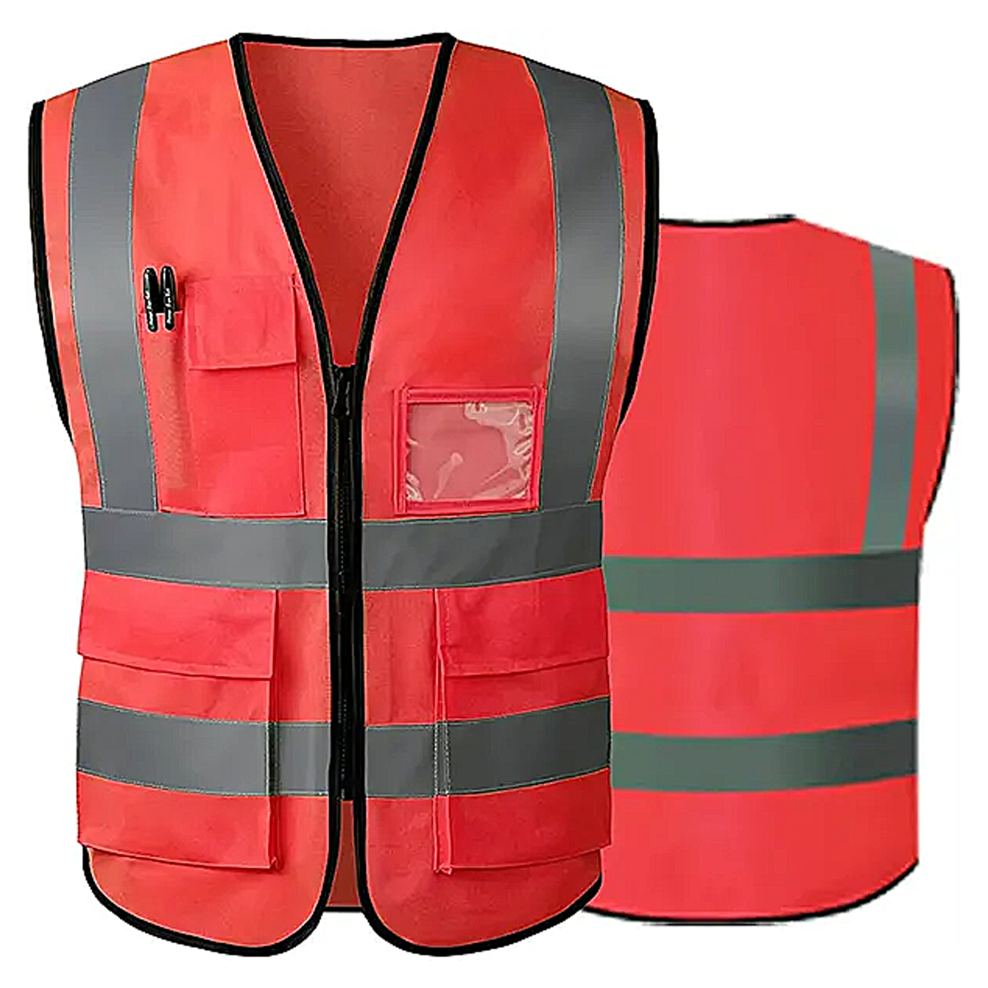 MOQ 50 Volunteer Safety Vest ?C Reflective & Bright 3