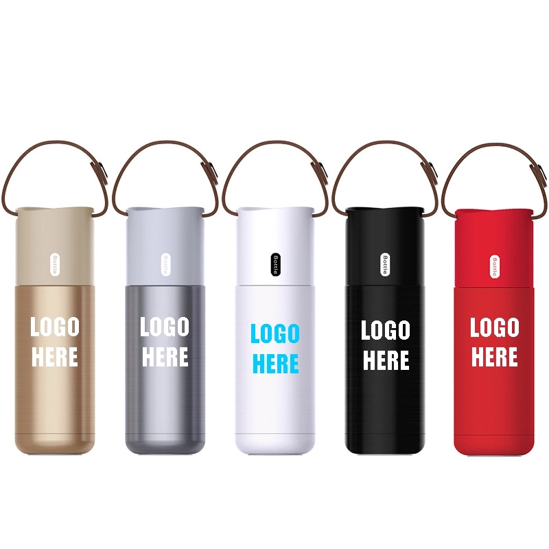 Custom 12 oz Stainless Steel Vacuum Insulation Water Bottle, custom water bottle with logo imprint 4