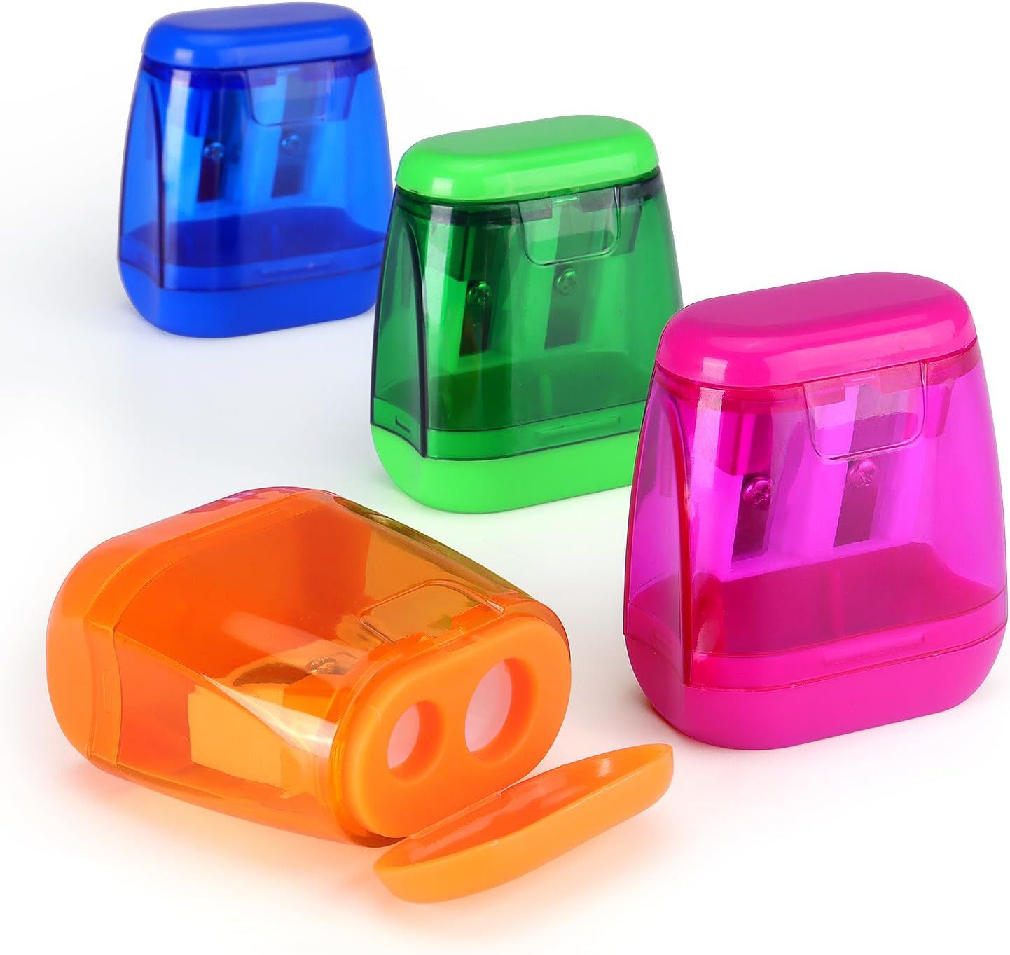 Handheld Pencil Sharpener with Lid 7