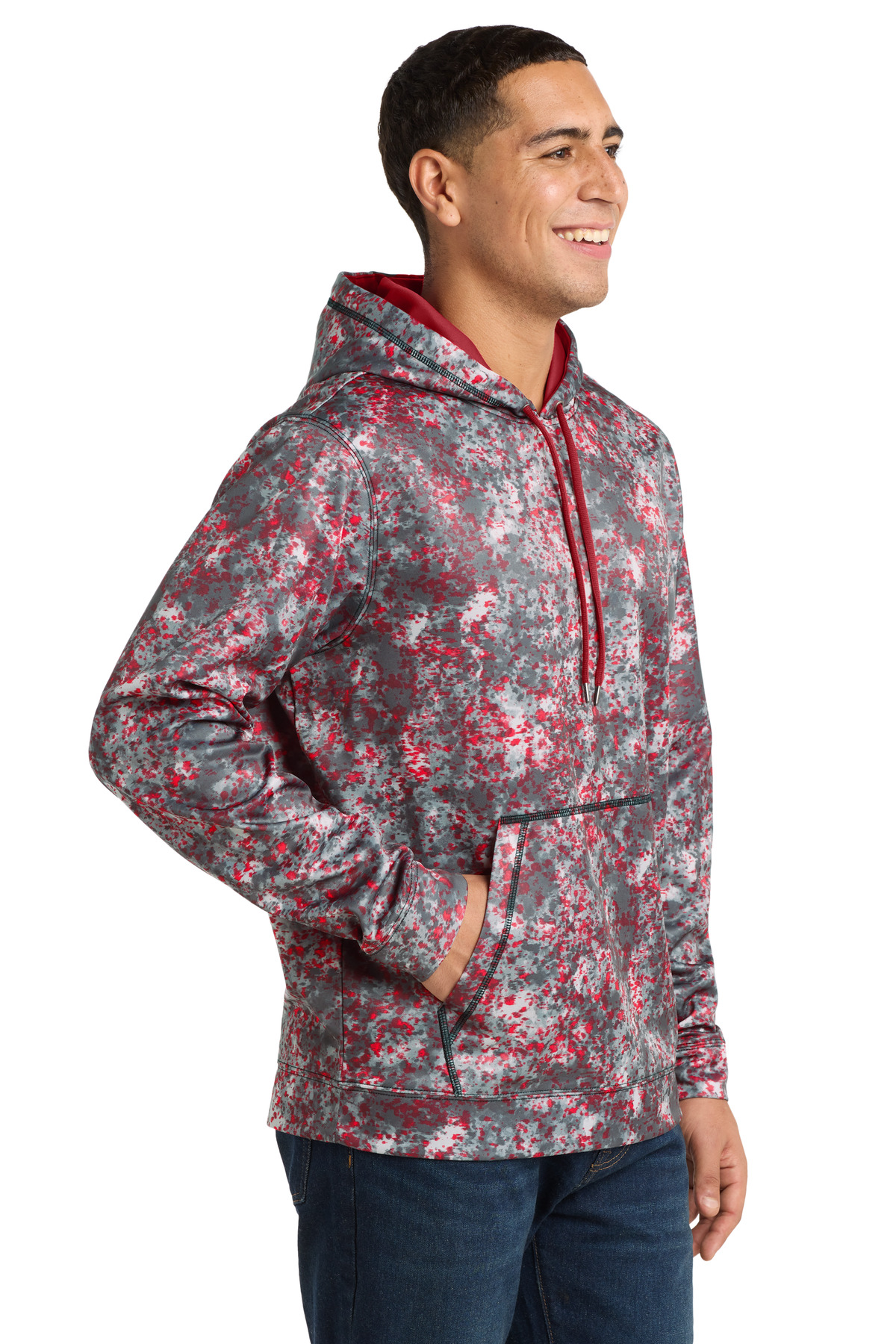 Sport-Tek Sport-Wick Mineral Freeze Fleece Hooded Pullover. ST230 27