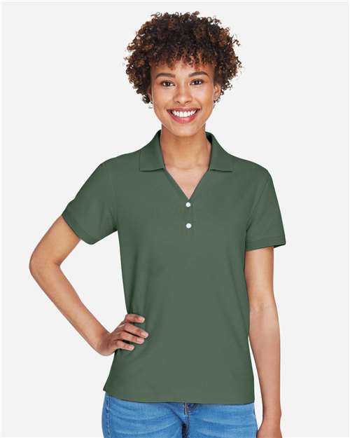 Women's Pima Piqué Polo - D100W 4