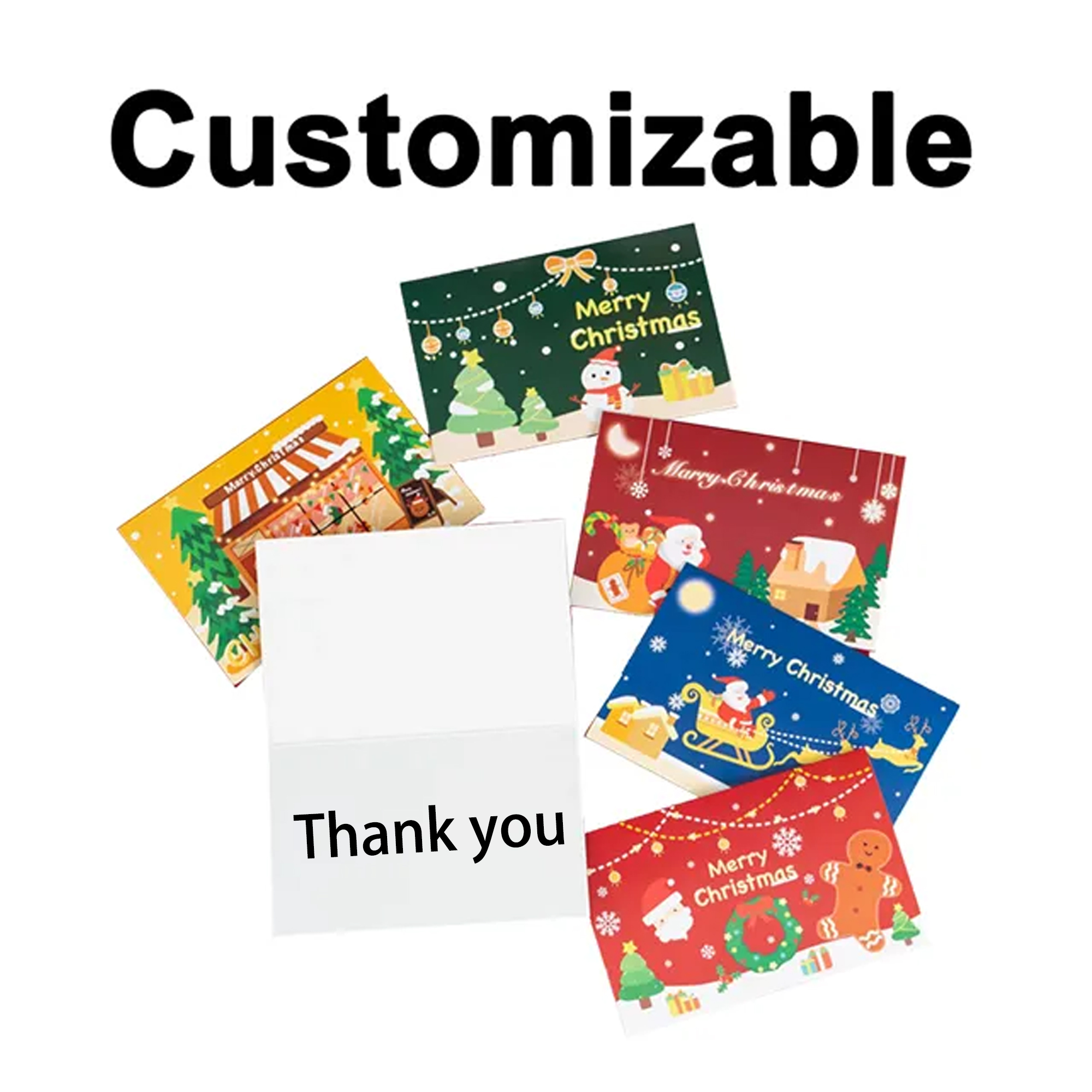 Jingle Bells Custom Christmas Card 2