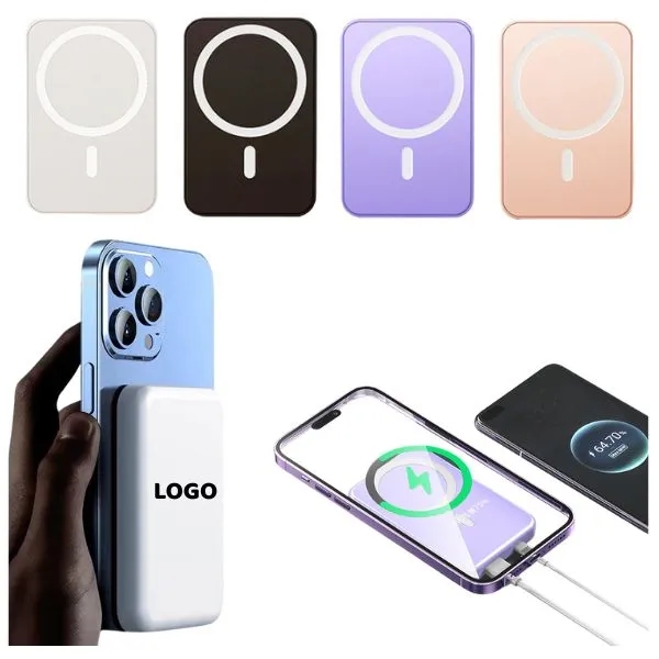 5000mAh Magnetic Wireless Power Bank - Phone Charger 8