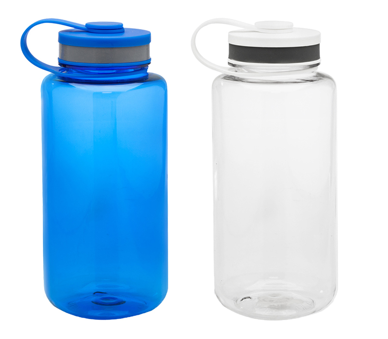 Wide-Mouth Plastic Water Bottle, 38 oz. 4
