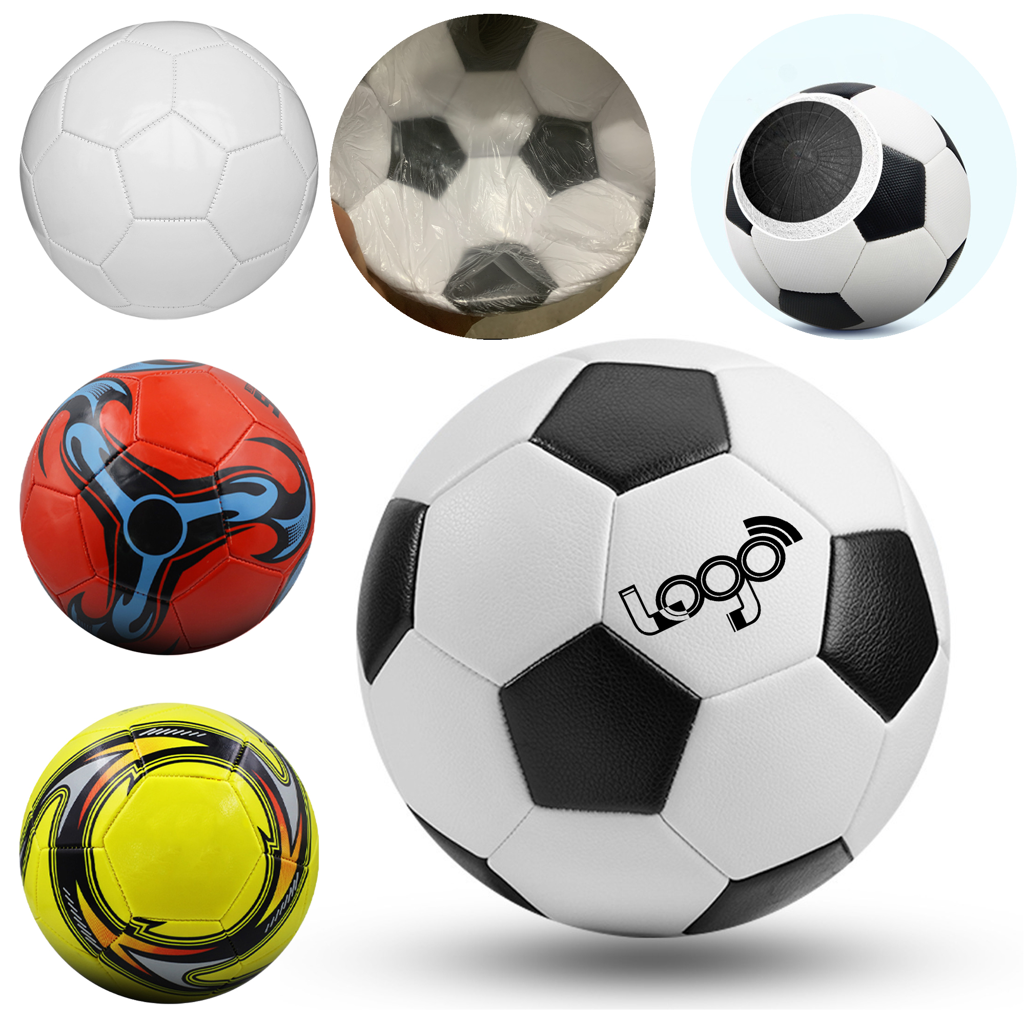 Durable PVC Machine-Stitched Size 4 Football 2