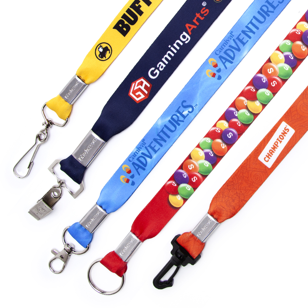 1" Dye Sublimated Lanyard 1