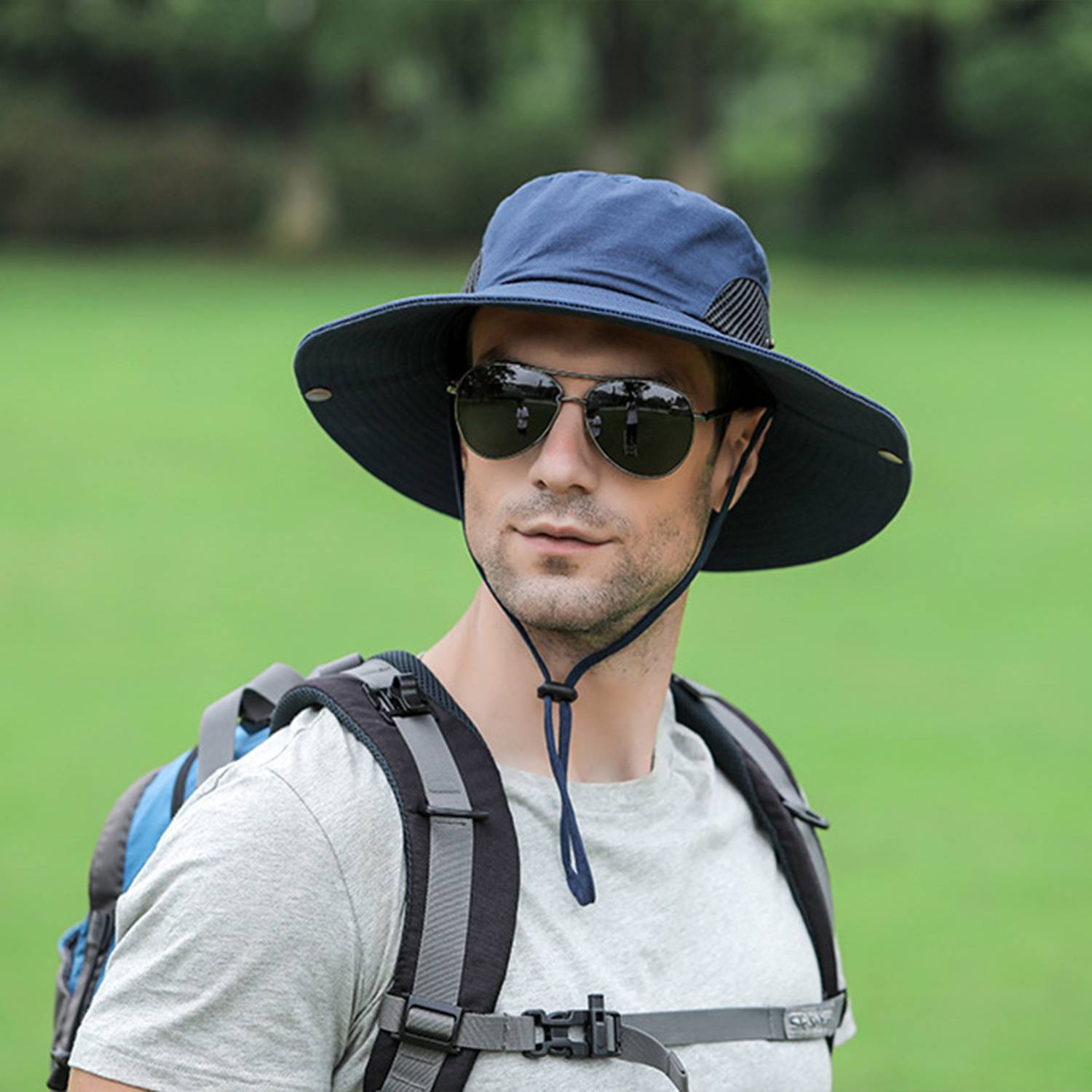 Summer Men'S Sun Hat Cross-Border Outdoor 4