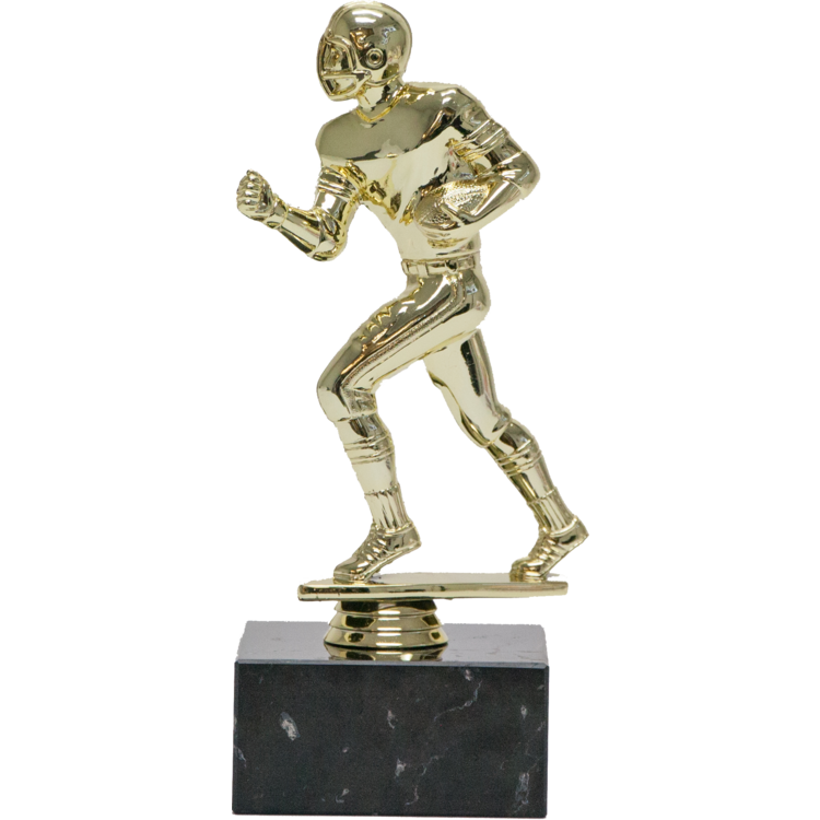 Champions Series Trophy On Black Marble Base 3