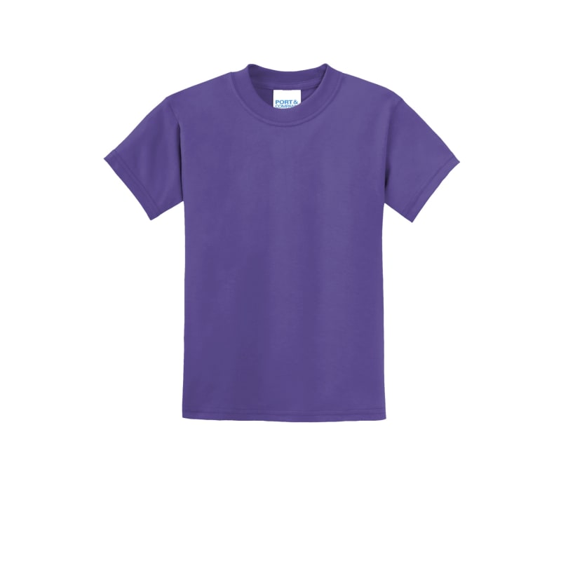 Port & Company - Youth Core Blend Tee. 12