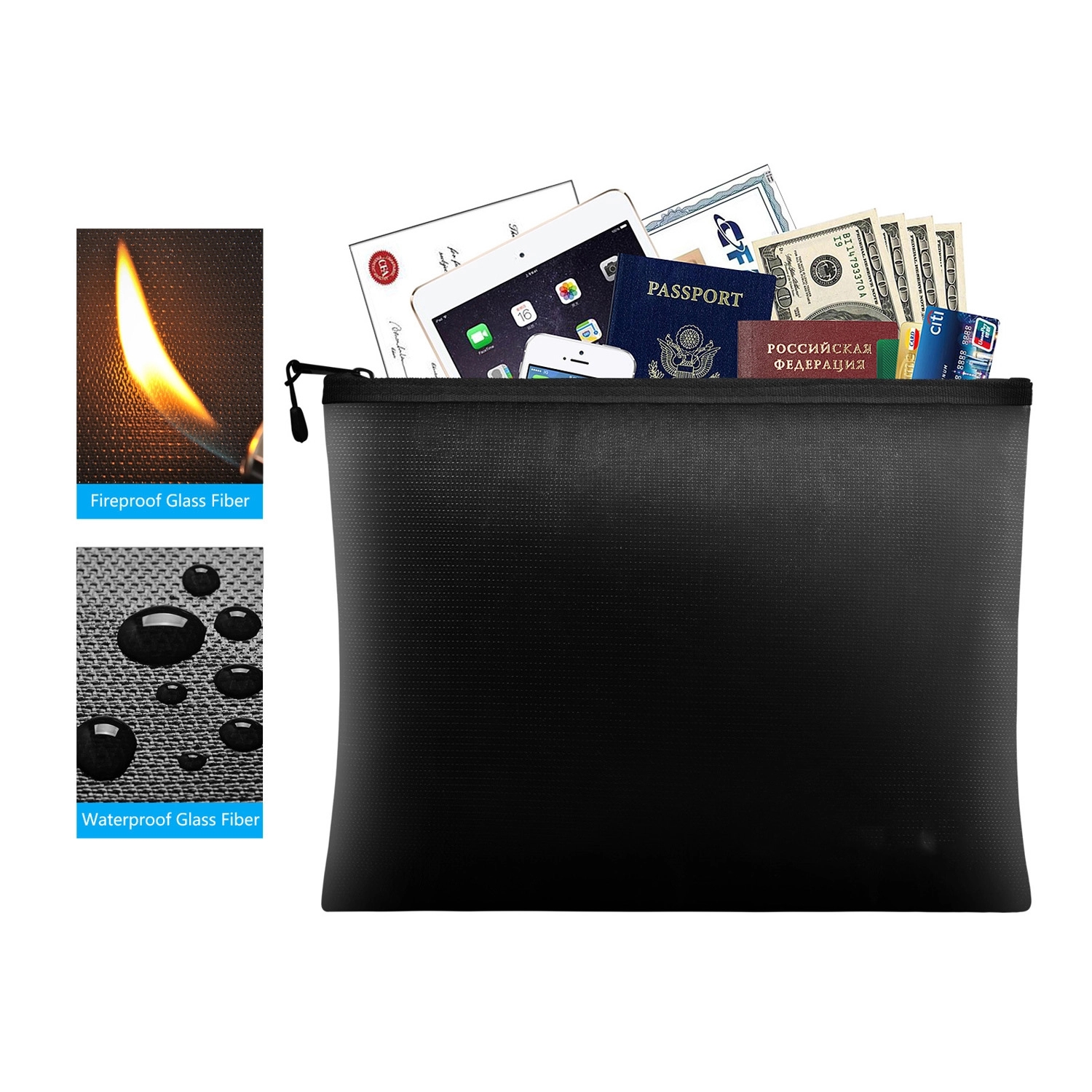 Waterproof And Fireproof Document Bag 3