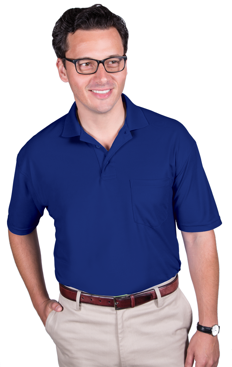 Adult Soft Touch Short-Sleeve Pocket Polo 3