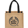 Mini Jute Gift Tote, custom tote bag with logo imprint 12