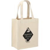 Mini 10oz Cotton Gift Tote, custom tote bag with logo imprint 16