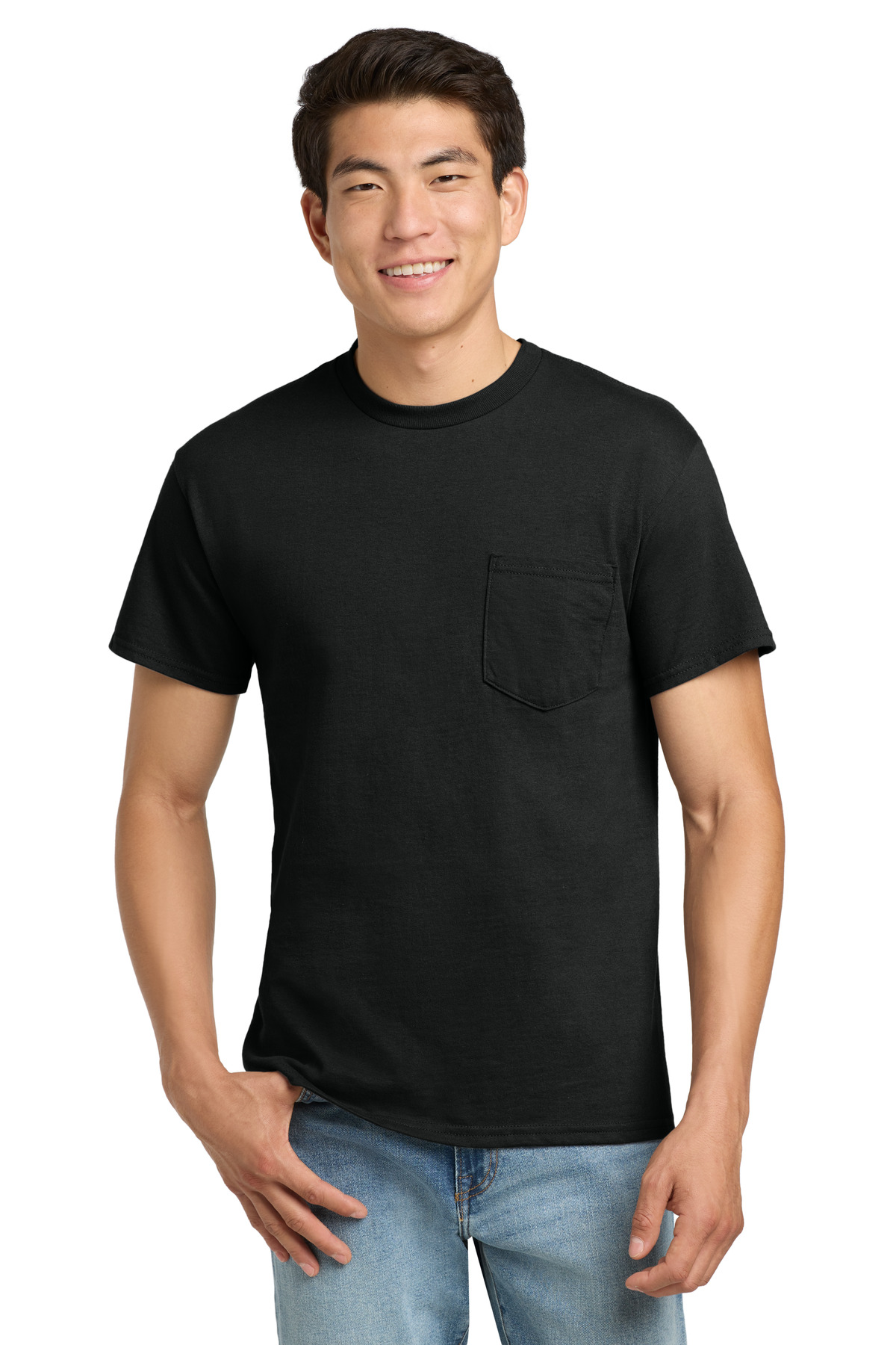 Gildan - Ultra Cotton 100% US Cotton T-Shirt with Pocket. 2300 17