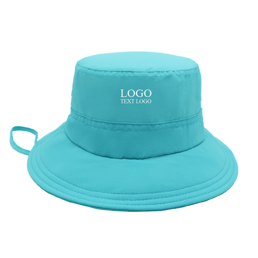 Foldable Breathable Custom Logo Bucket Hat 4