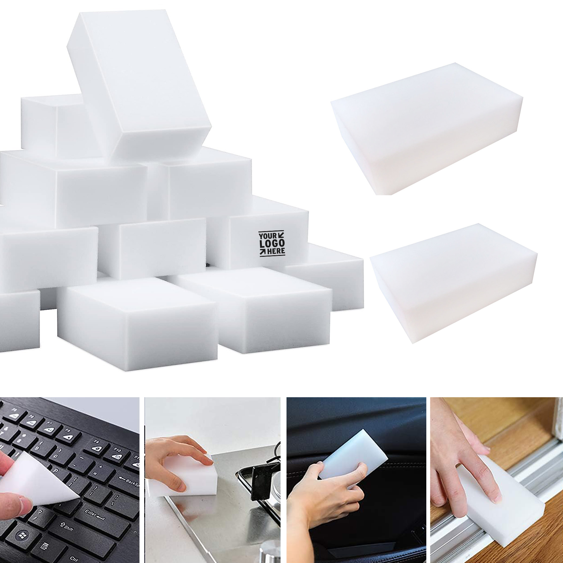 10 Pack Extra Thick Melamine Sponges