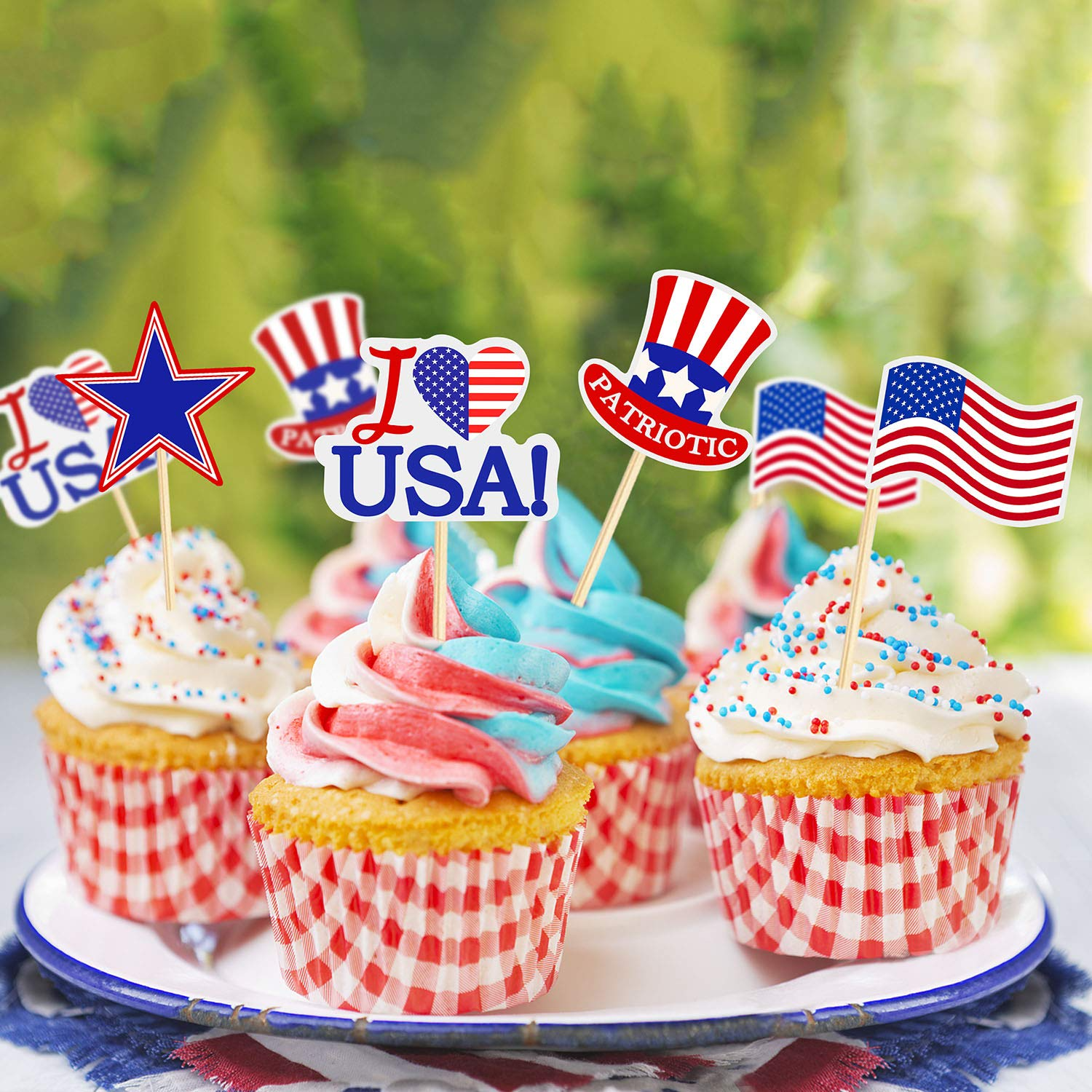 Custom Paper Toothpick Flags - 1" X 1.5" 3