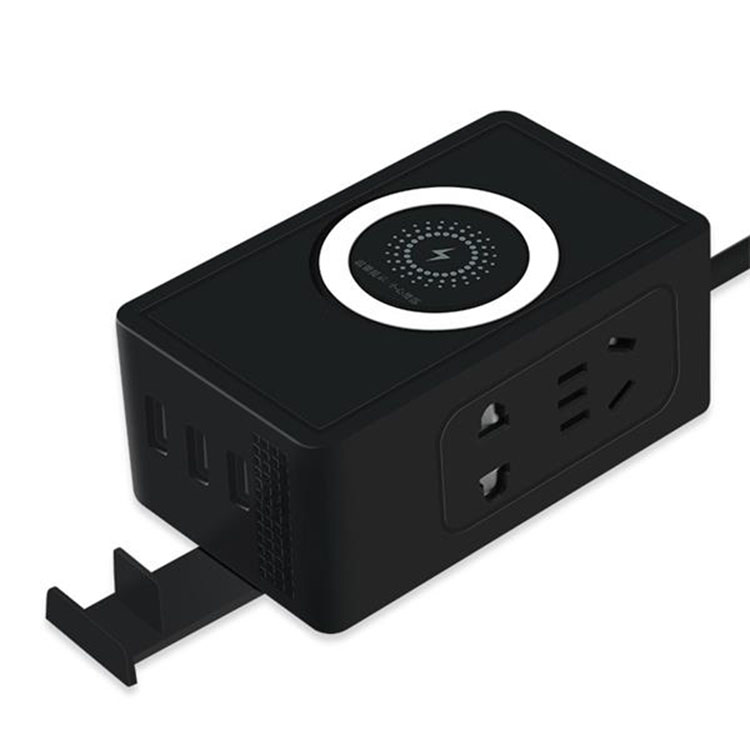Multi-Function Wireless Charger Cube Socket 3