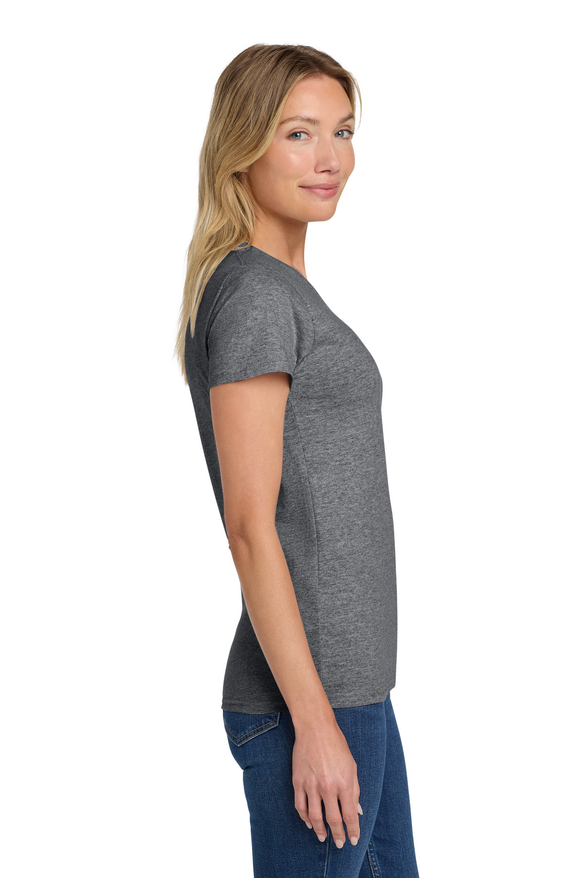 Gildan Women's Heavy Cotton 100% Cotton T-Shirt. 5000L 121