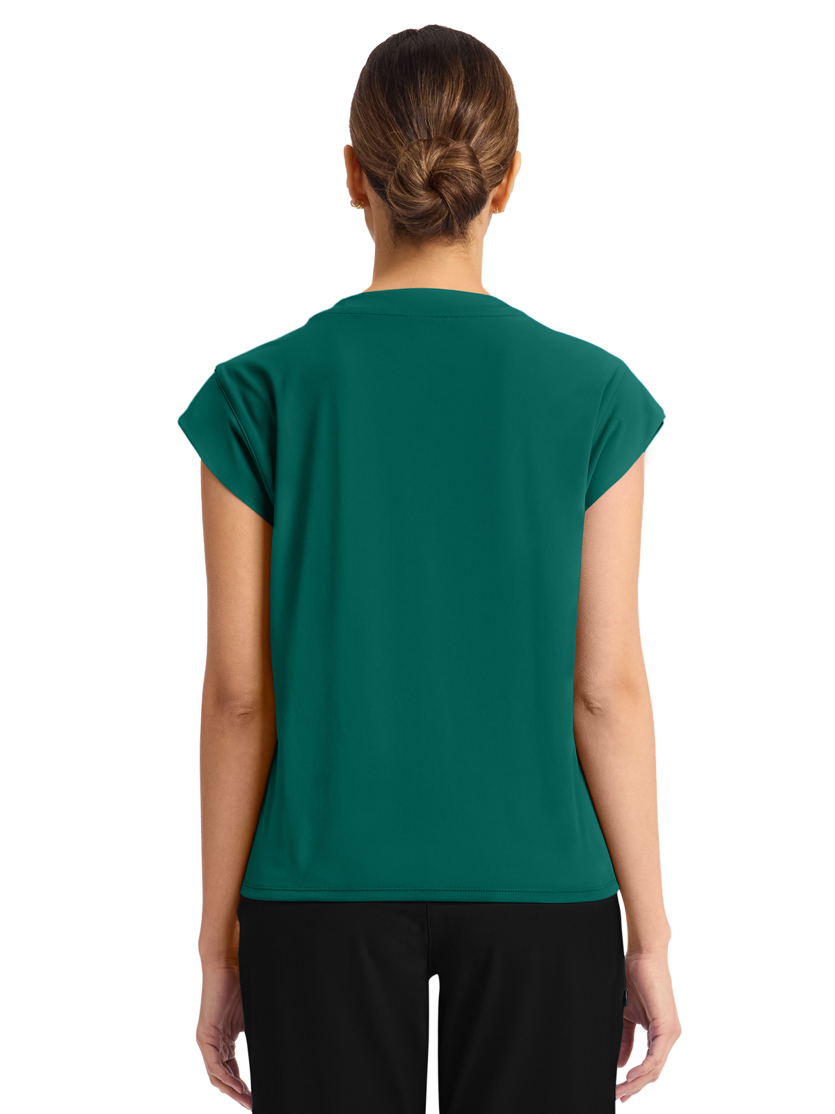 Cherokee - Cherokee Achieve - Women's 1-Pocket Crew Neck Top 7